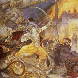 Rama mata al demonio Ravana